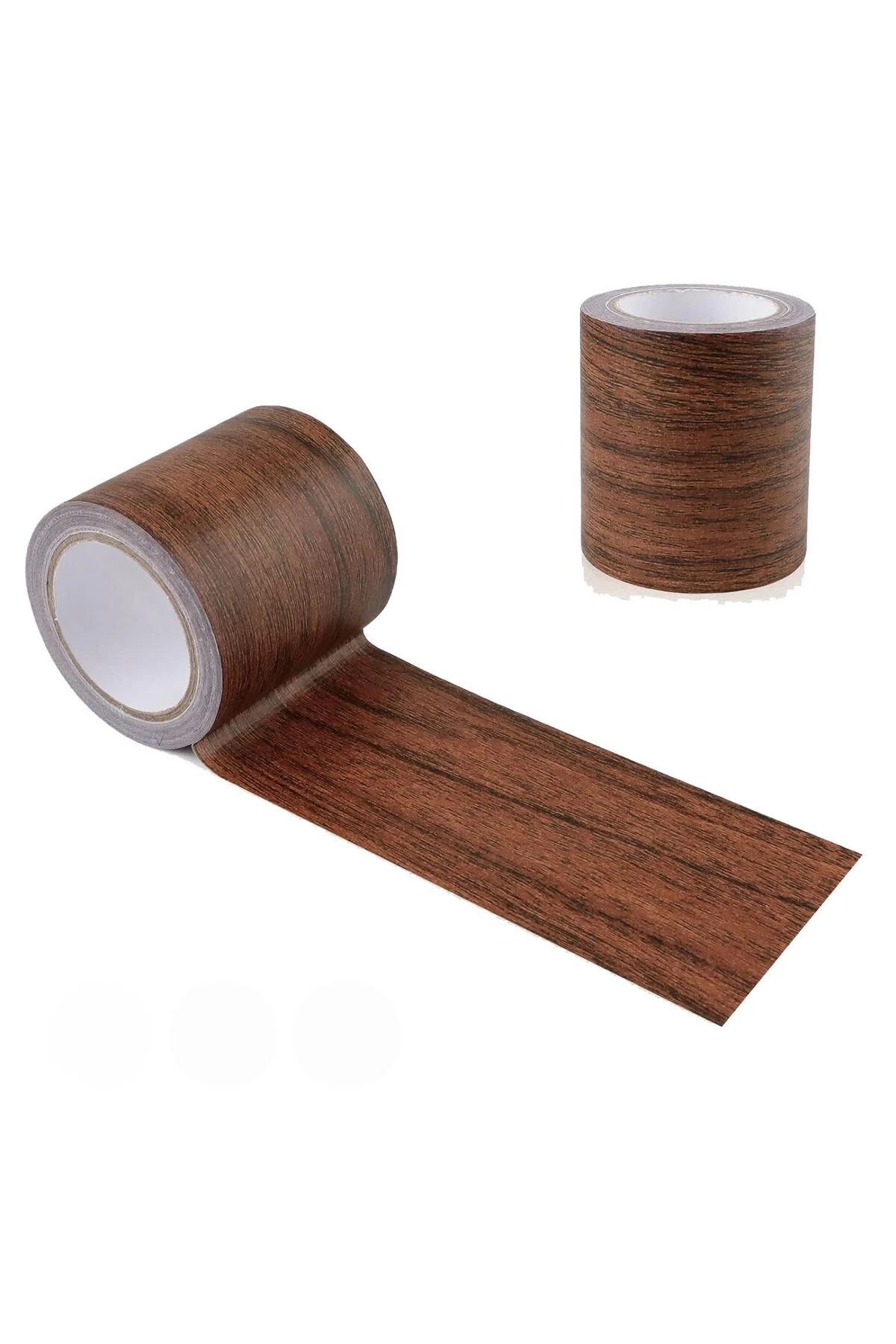 Bolivia's Ahşap Doku Onarım Bandı, Kalitede 2 Rulo Set, Kendinden Yapışkanlı, Gerçekçi Ahşap Desenli