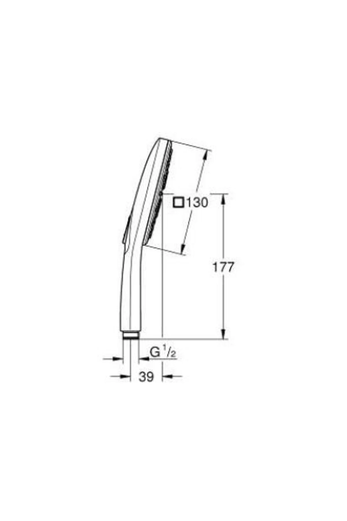 Rainshower Smartactive 130 El Duşu 9,5l - 26582da0