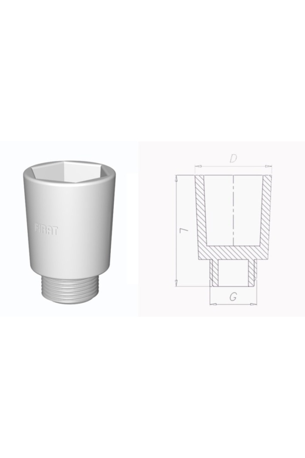 Pprc Yeni Tip Kör Tapa Ø20 (20ADET)