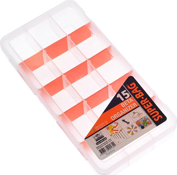 15 Bölmeli Beta Organizer - ASR2094