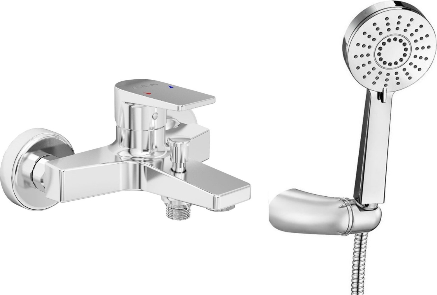 Dalia Banyo Bataryası + Fırat Mafsallı Duş Seti Banyo Üst Takımı