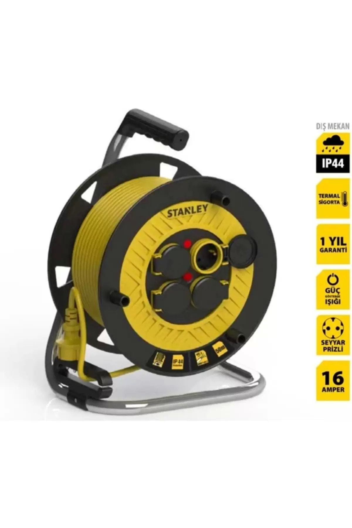 PMP-40325-F PLS BOBİN Ã˜280 IP44 F TYPE (SCHUKO) 3G2,5 40M