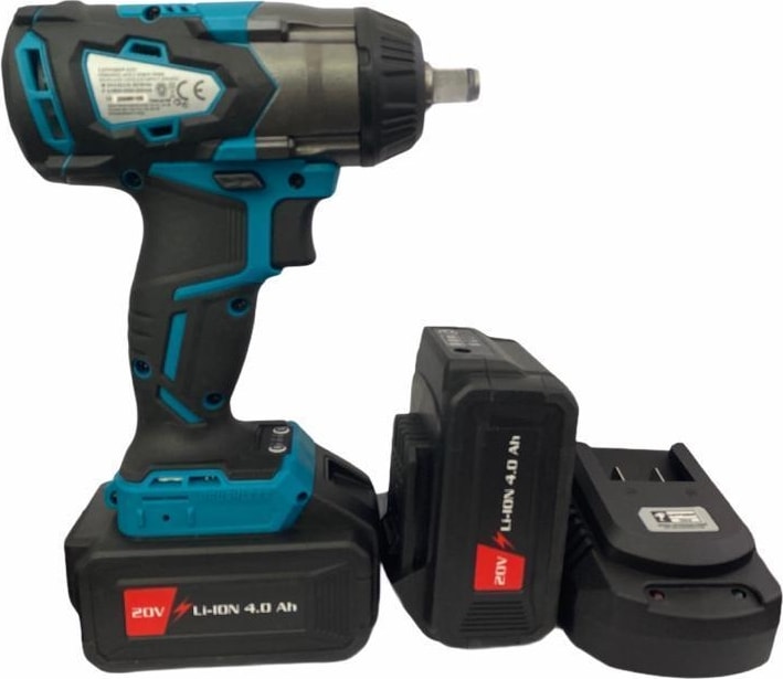 4121 Akülü Somun Sıkma 20 Volt 4 Ah Çift Akü