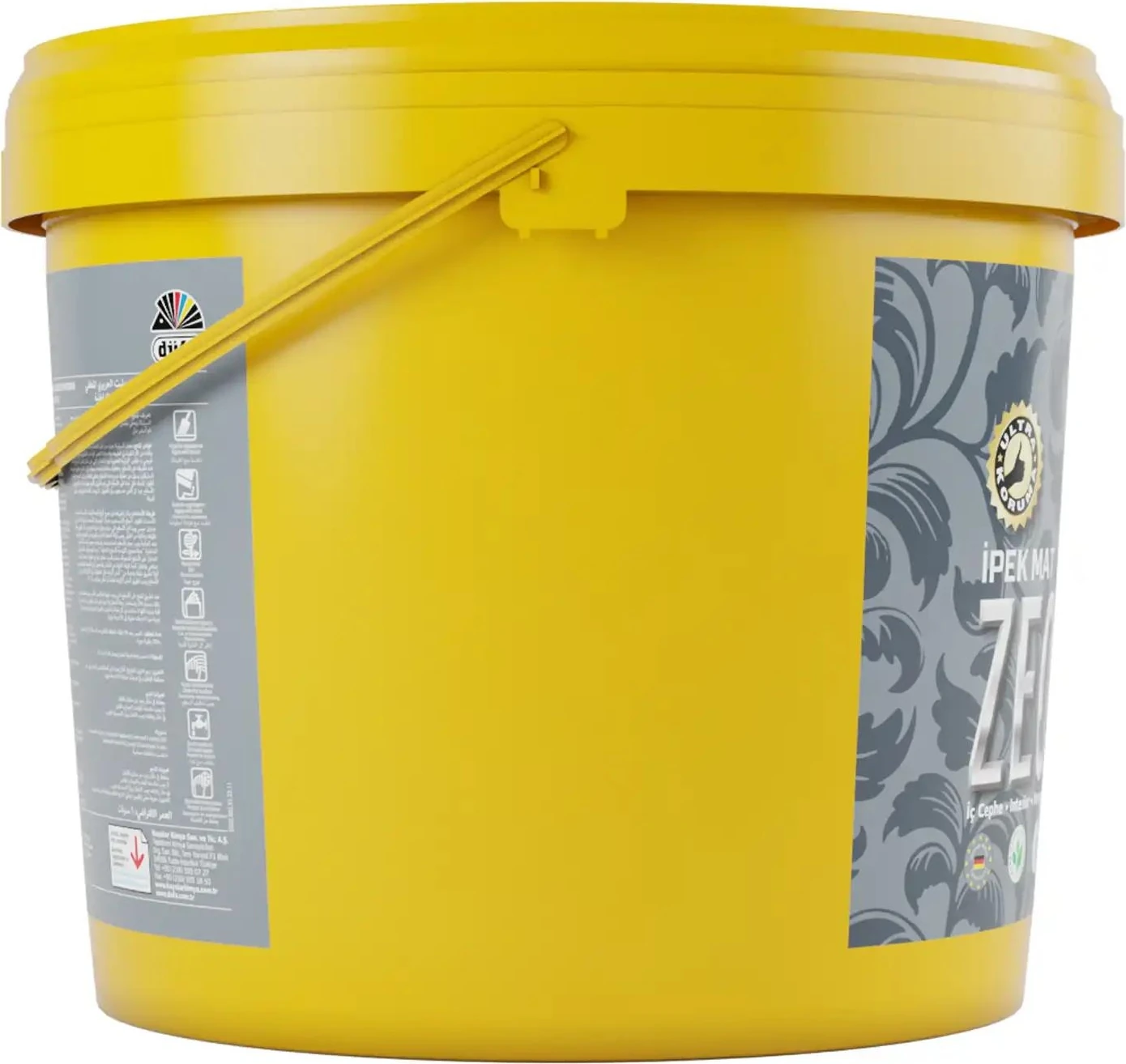 Zeolit İpek Mat İç Cephe Duvar Boyası 1060 Bej 15 l