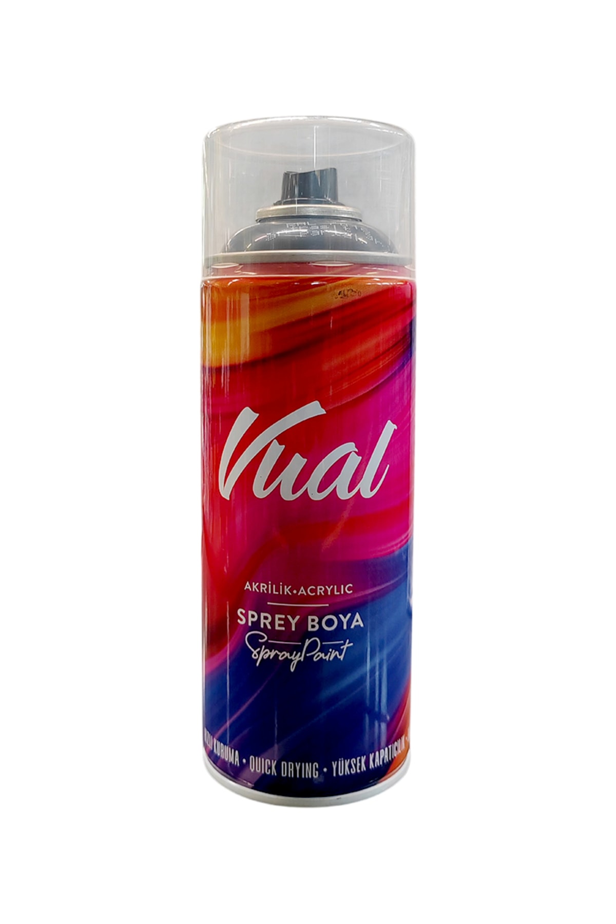 Vual Akrilik Parlak Antrasit Gri Sprey 400 ml - RAL 7016