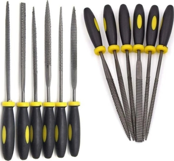 Eğe Seti 6'lı Iye Seti Törpü Eğe 160 mm Mini Eğe Hobi Törpü Seti