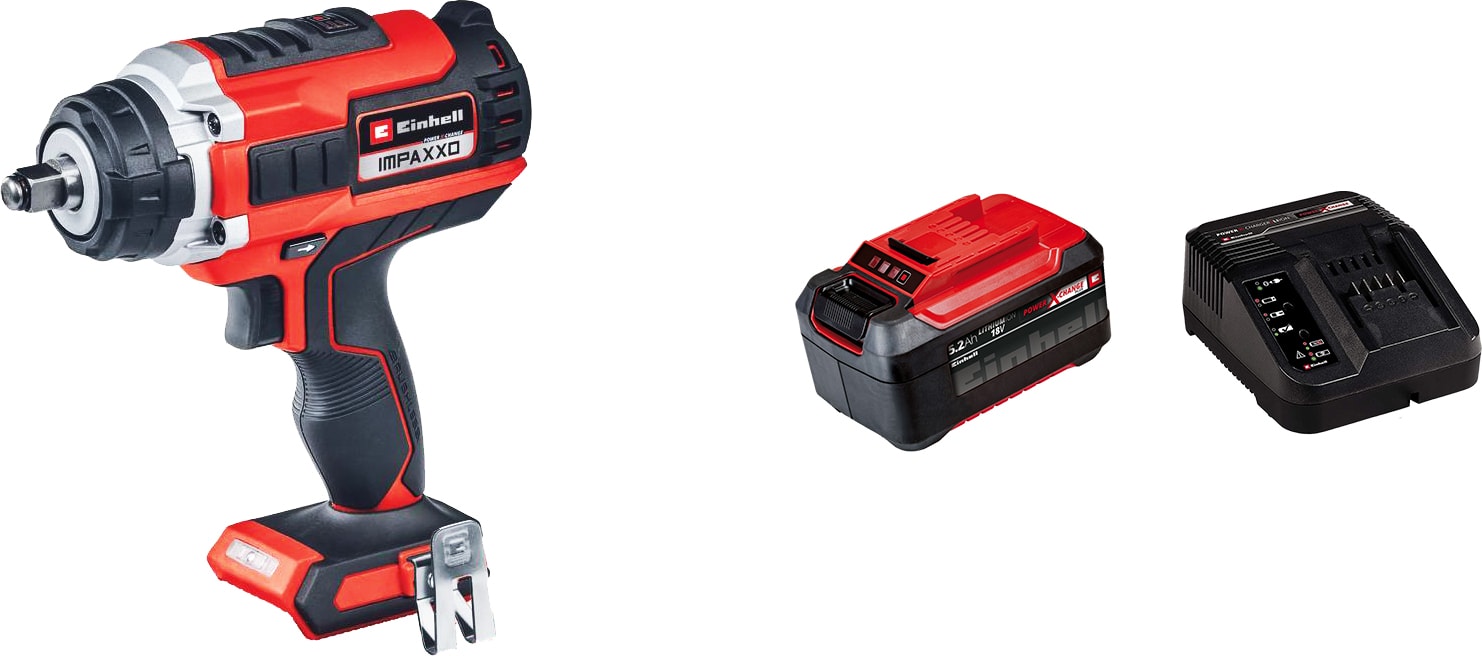Impaxxo 18/400 Kömürsüz Akülü Somun Sıkma 18V 5.2 Ah Akülü Set