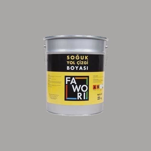 Soğuk Yol Çizgi Boyası Sentetik 25 kg Beyaz