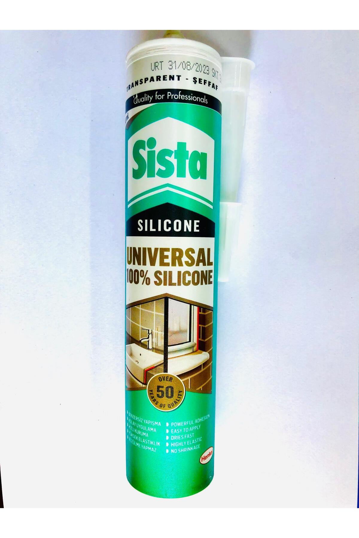 SİSTA Universal Silikon Şeffaf 280 Ml