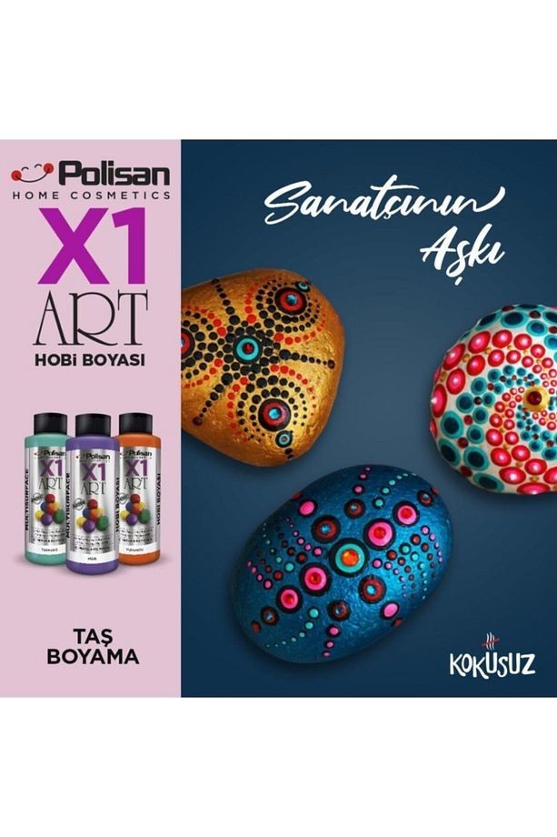 POLİSAN X1 HOBİ BOYASI 0721 MAT VERNİK 120 ML