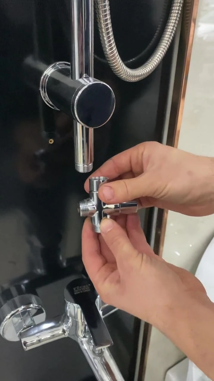 Banyo Rain Plus Tetra Tepe Duş Takımı Seti 53236