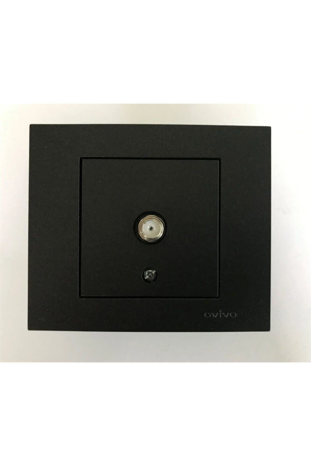 Grano Siyah Tv Prizi F Tip Uydu Mekanizma Çerçeveli