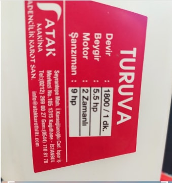 Atak Truva 5,5 Hp Benzinli El Sondaj Makinası 10 Metre Set