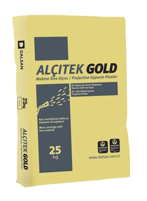 Alçıtek Gold Makine Sıva Alçısı 25 Kg