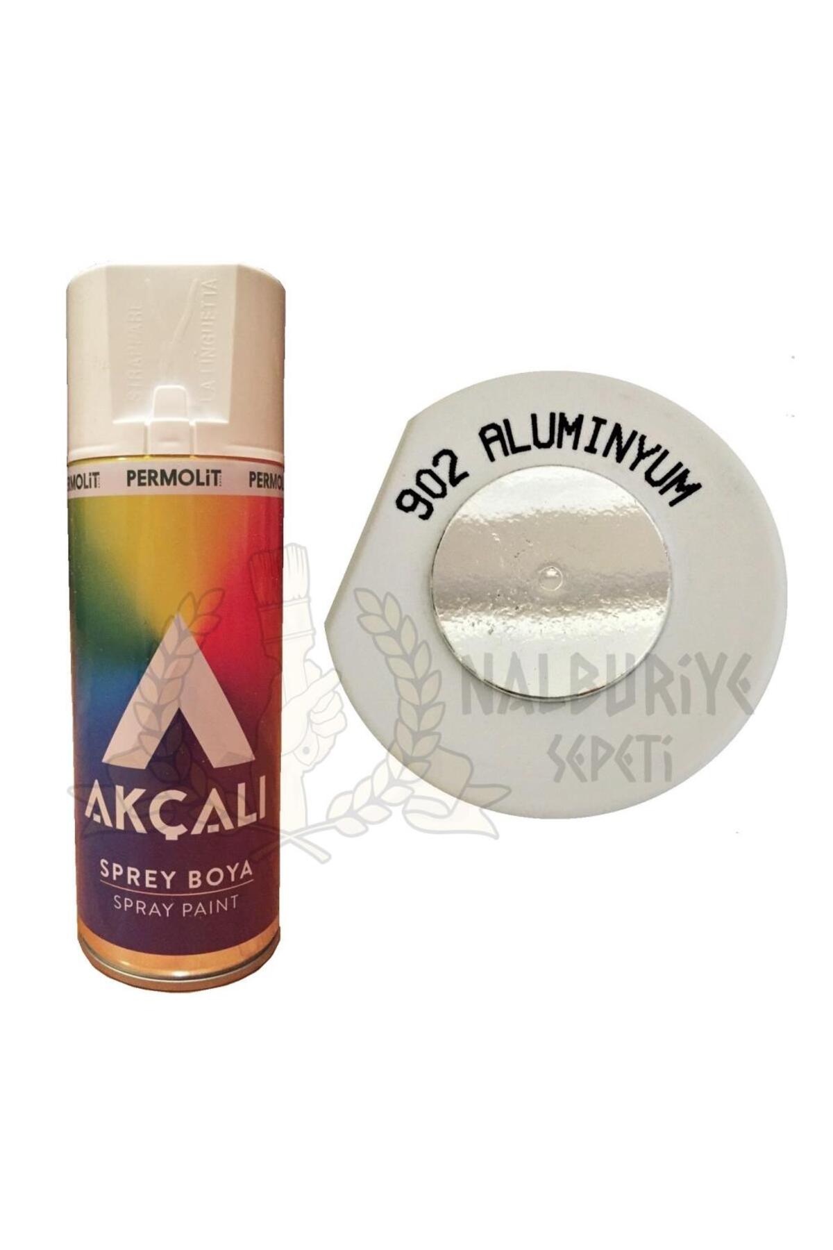 Akrilik Sprey Boya ALÜMİNYUM GRİ 400 ml - 902
