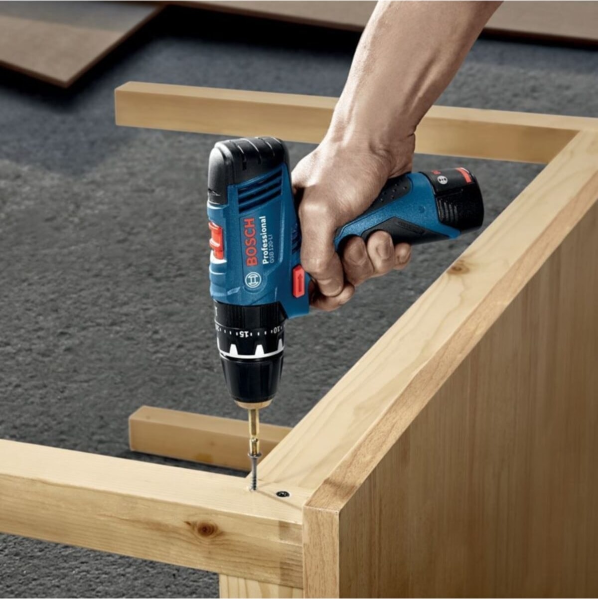 BOSCH Çift Akülü Matkap Gsb 120-LI Çok Güçlü Matkap
