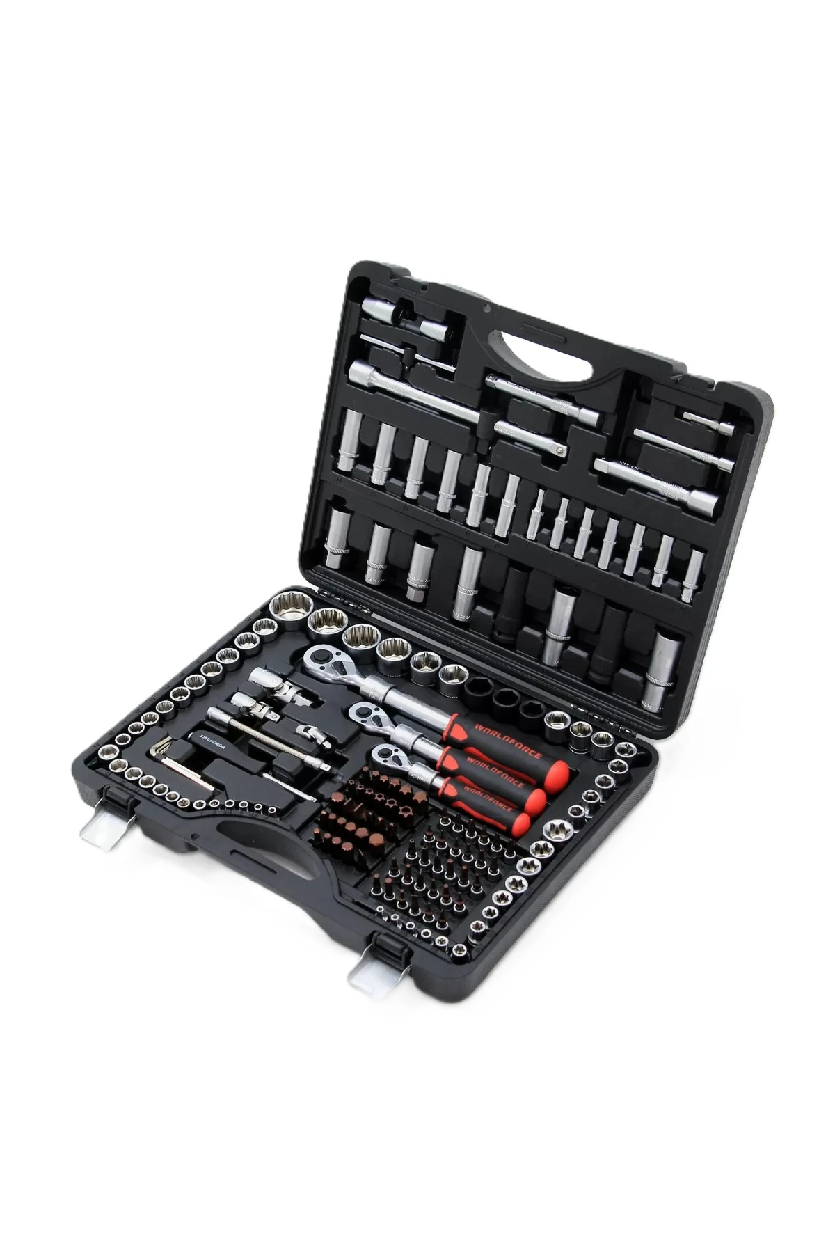 S-ULTRA 11505 156 Parça Profesyonel Lokma Takımı1/4",3/8",1/2"