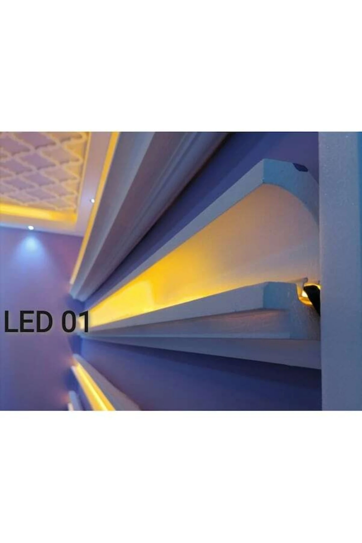Led'li Kartonpiyer (LED-01) (1 METRE)