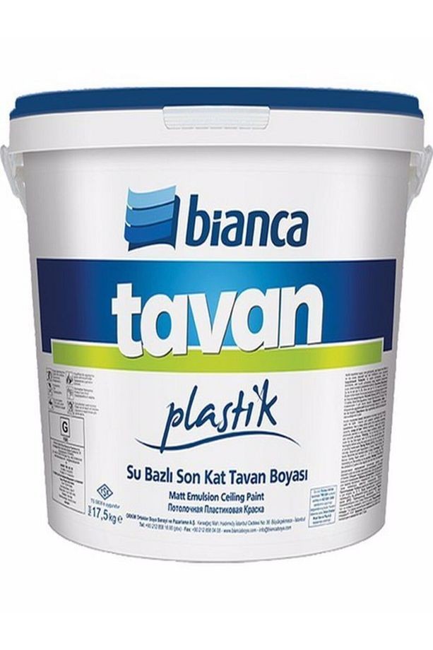 17.50 Kg Plastik Tavan Boyası Parfüm Kokulu