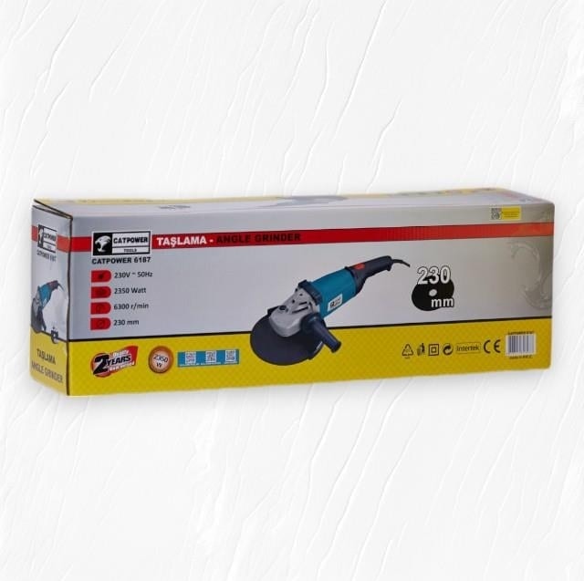 CAT POWER 6187 Avuç Taşlama 230MM 2450W
