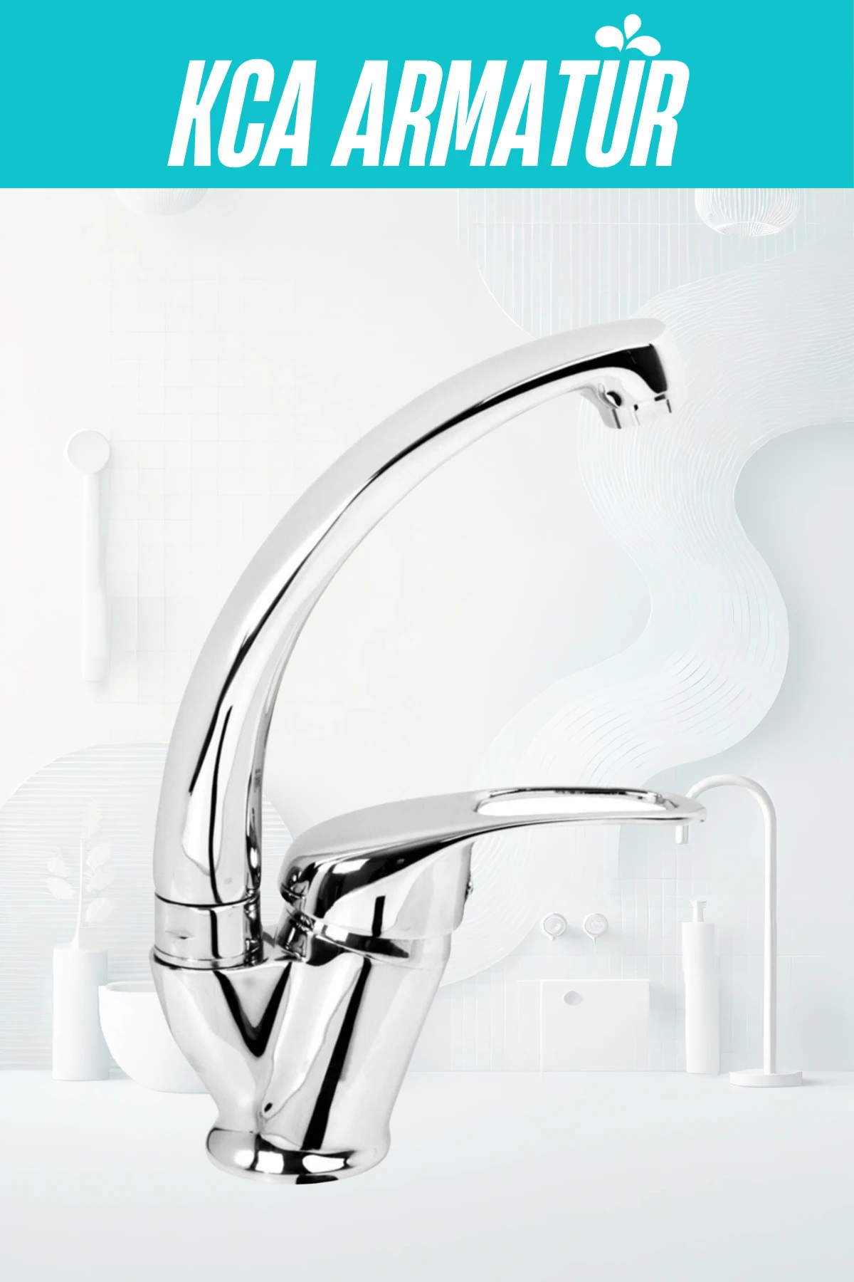 Mutfak Lavabo Banyo Bataraysı Çeşmesi Muslugu Robot Duş Sistemi 4lü Set