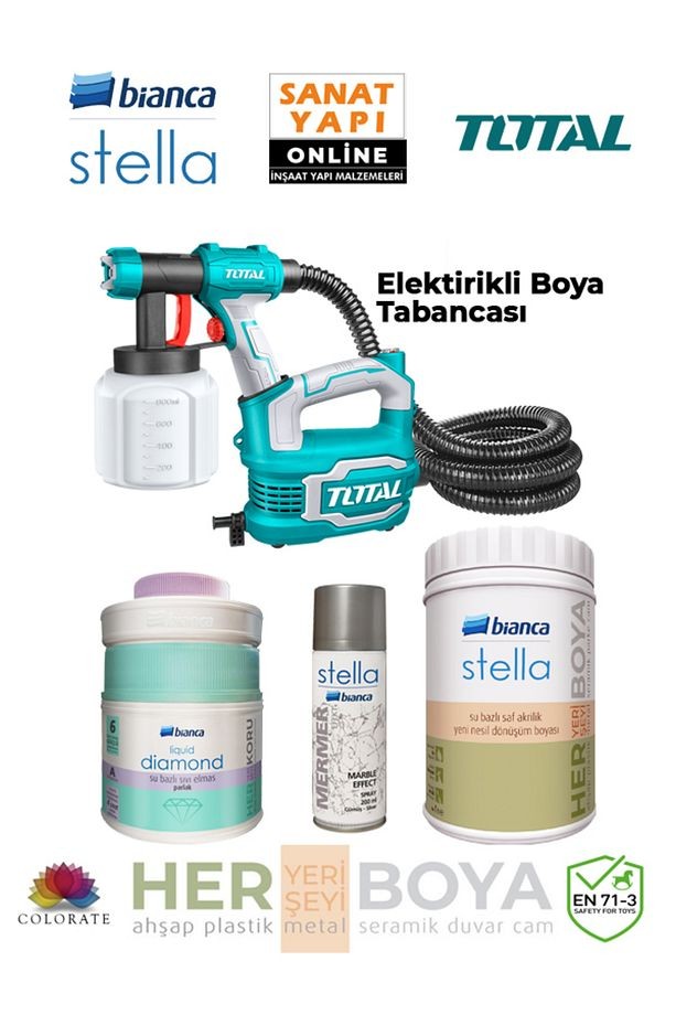 Boya Tabancalı Setler 1LT