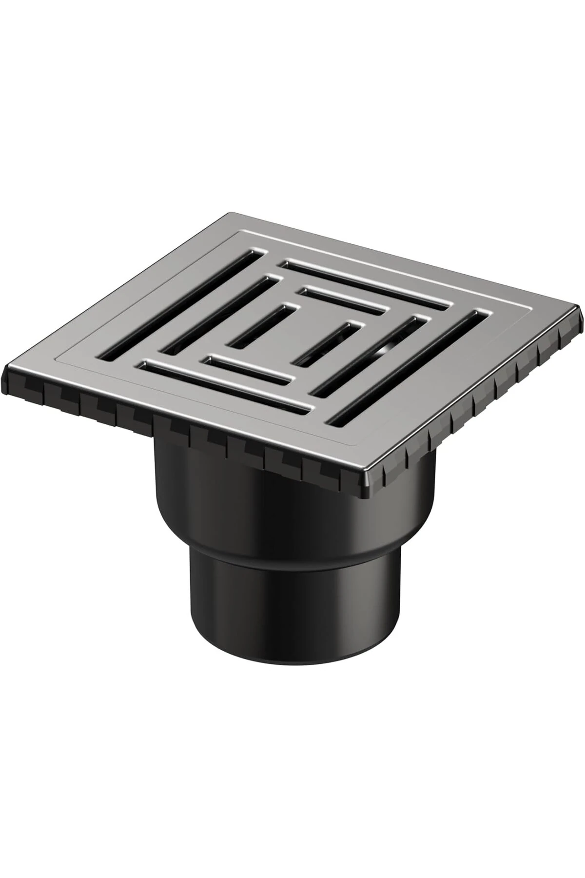 5608285 Duş Kanalı, Çıkışlı, 15x15 cm, DK 800 Kapak, Mat Krom 1178227