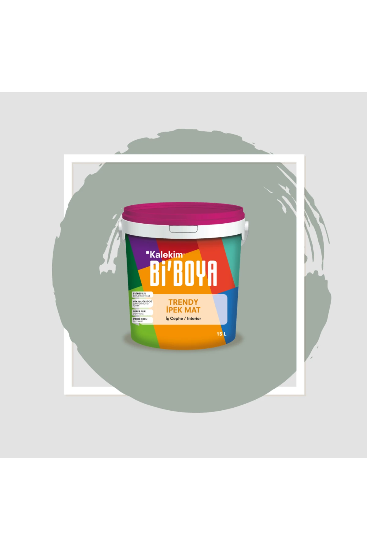 İpek Mat Trendy 15 Lt Ihlamur