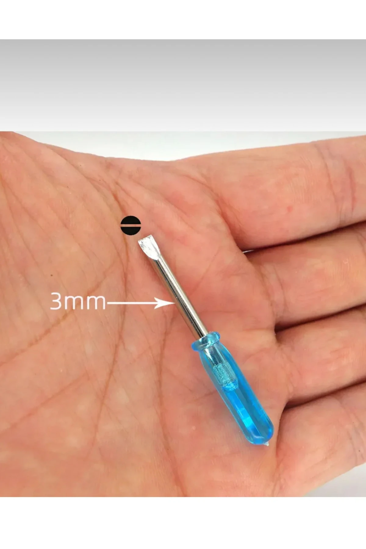 Saat Elektronik Telefon Oyuncak Tamiri Mini Yıldız - Düz Tornavida Seti 2’li