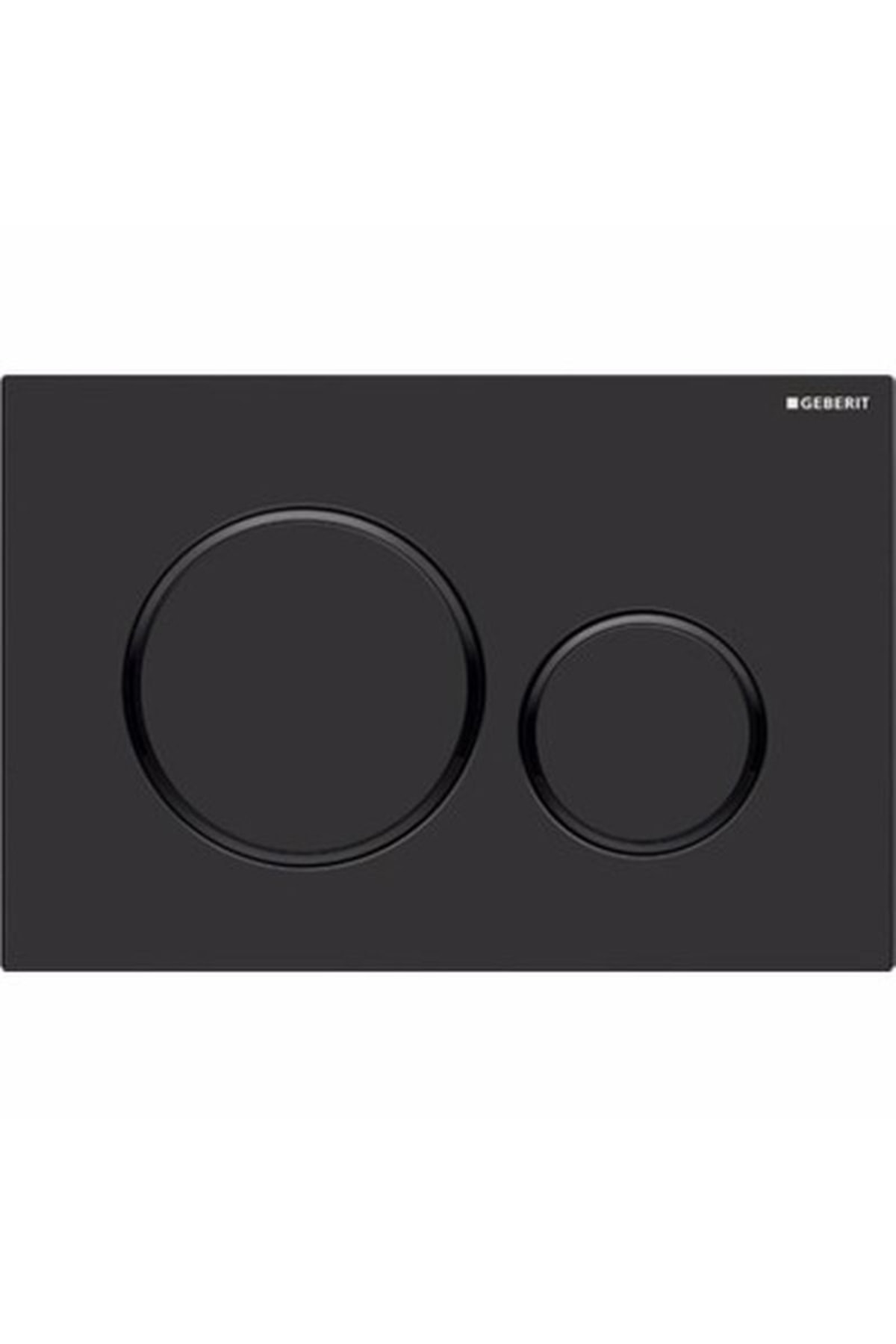 Sigma20 115.882.16.1 Kumanda Kapağı - Çift Basmalı - Mat Siyah/siyah/mat Siyah