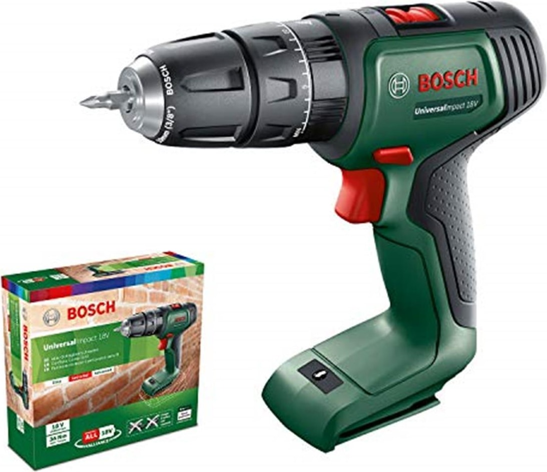 BOSCH Akülü Darbeli Matkap Universalımpact 18 (Akü ve Şarj Cihazı Dahil Değildir, 18 Volt Ak