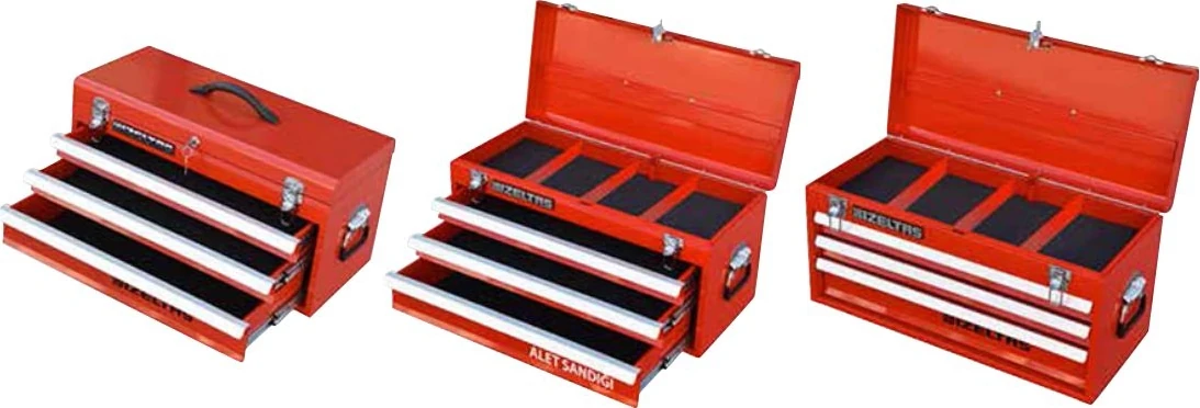 Izeltaş 3 Çekmeceli Alet Sandığı 285X650X322MM
