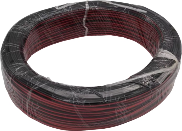2 Pin Kordon Kablo 2X0.22MM Şerit LED Kablosu 2 Li Jst Elektrik Kablosu Kalaylı Bakır Kablo 100 Metre
