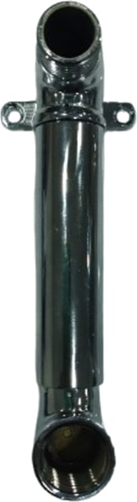 Yarım Parmak Boru Uzatma Prinç 5 cm - Krom - 1/2 - 3/4 Dirsekli