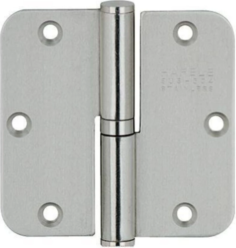 Paslanmaz Çelik Yaprak Menteşe 80X82MM Sağ, Dayanıklı ve Şık Tasarım