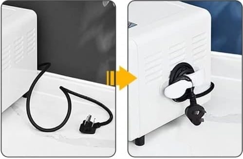 Düzenleyici Organizer, 2&apos;li Set, Küçük Ev Aletleri Için Kablo Sarma ve Toparlama Aparatı, Çok Amaçlı Kablo Sarma Aparatı 2 Adet