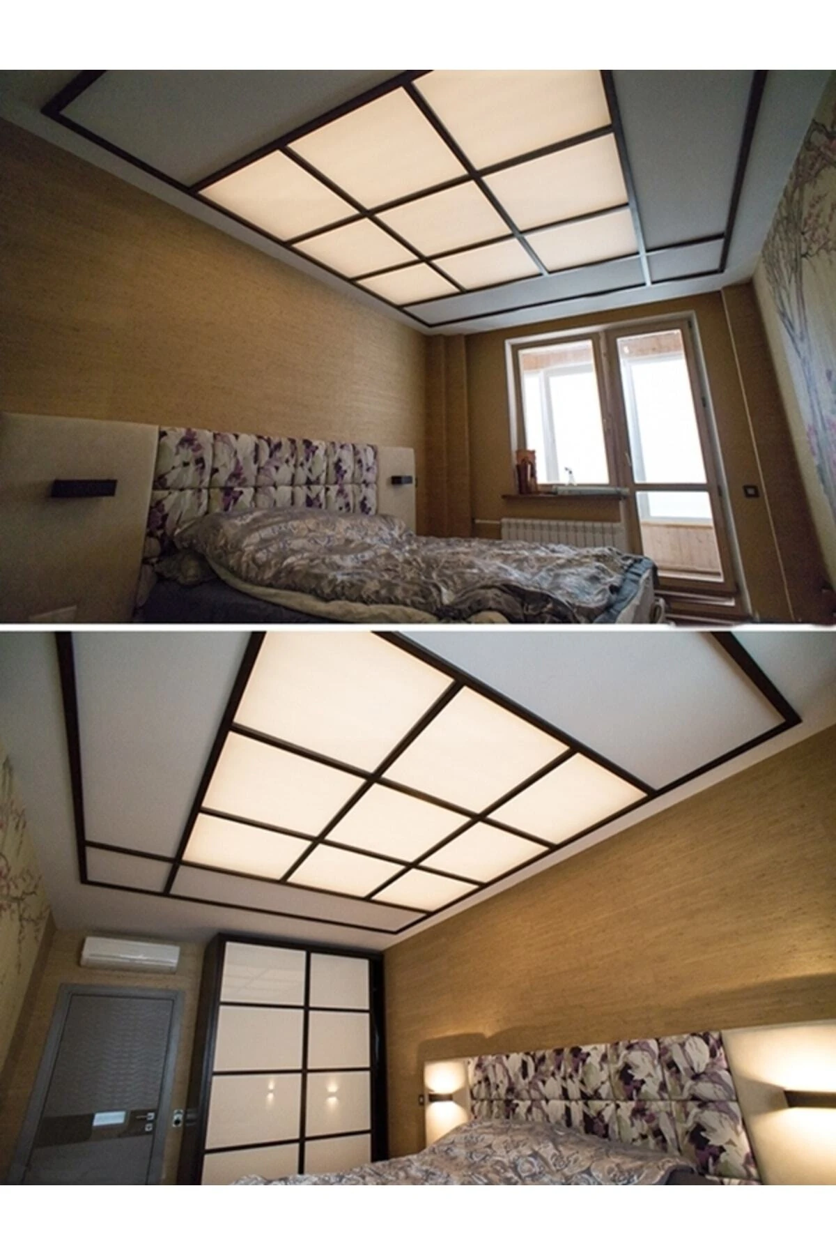 9'lu 60x60 Led Panel, Yeni Moda Tavan Aydınlatma, T24 Asma Tavanlar Için Gurup Led Aydınlatma Panel