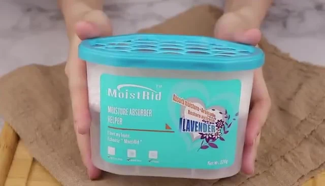 Nem Alıcı Kutu 280gram Limon Kokulu280g Dolap Ayakkabılık Küf Önleyici Rutubet Giderici