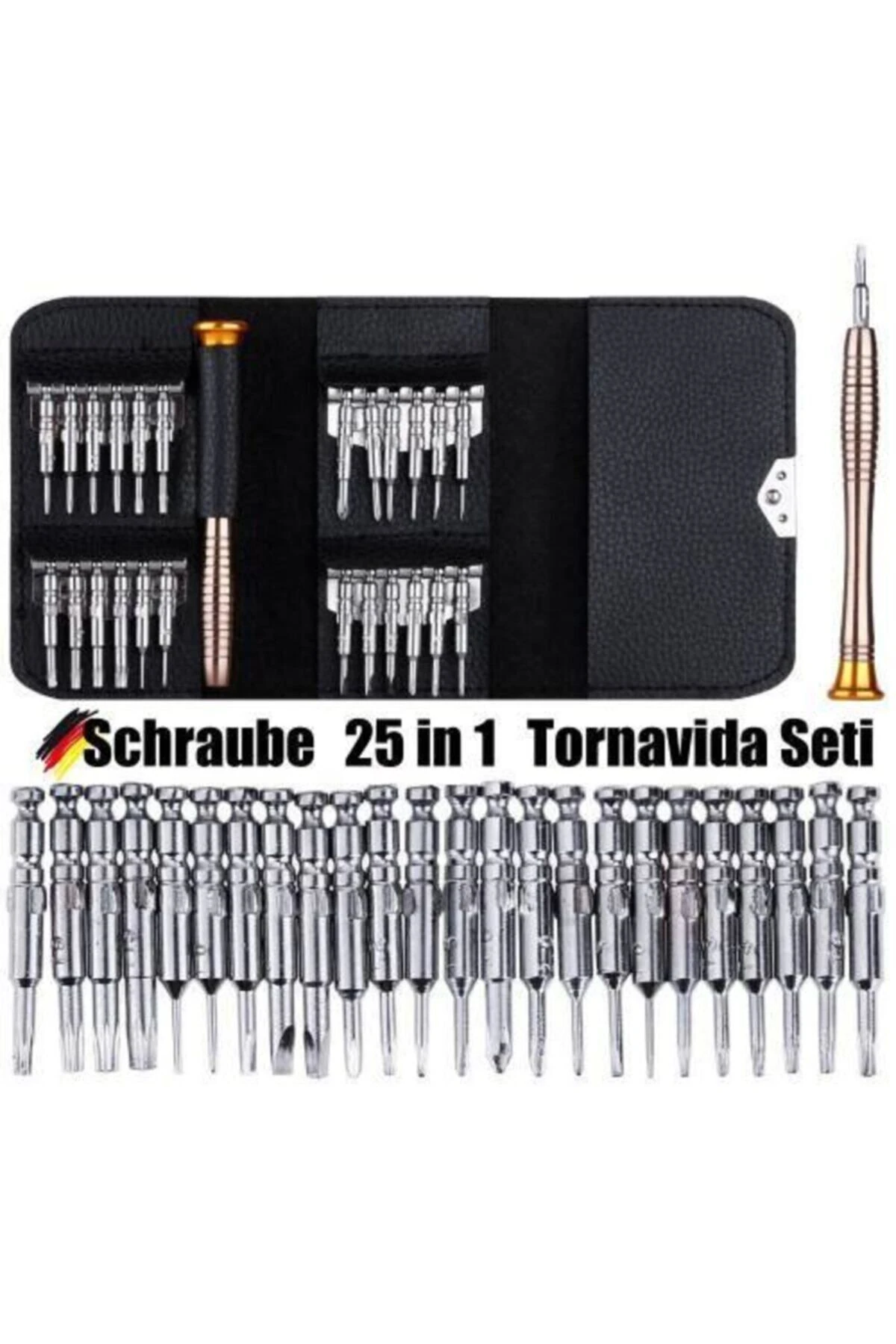 25 In 1 Mini Saatçi Tornavida Seti - Apple,macbook,cep Telefonu,tablet,laptop Tornavidası Glrshop