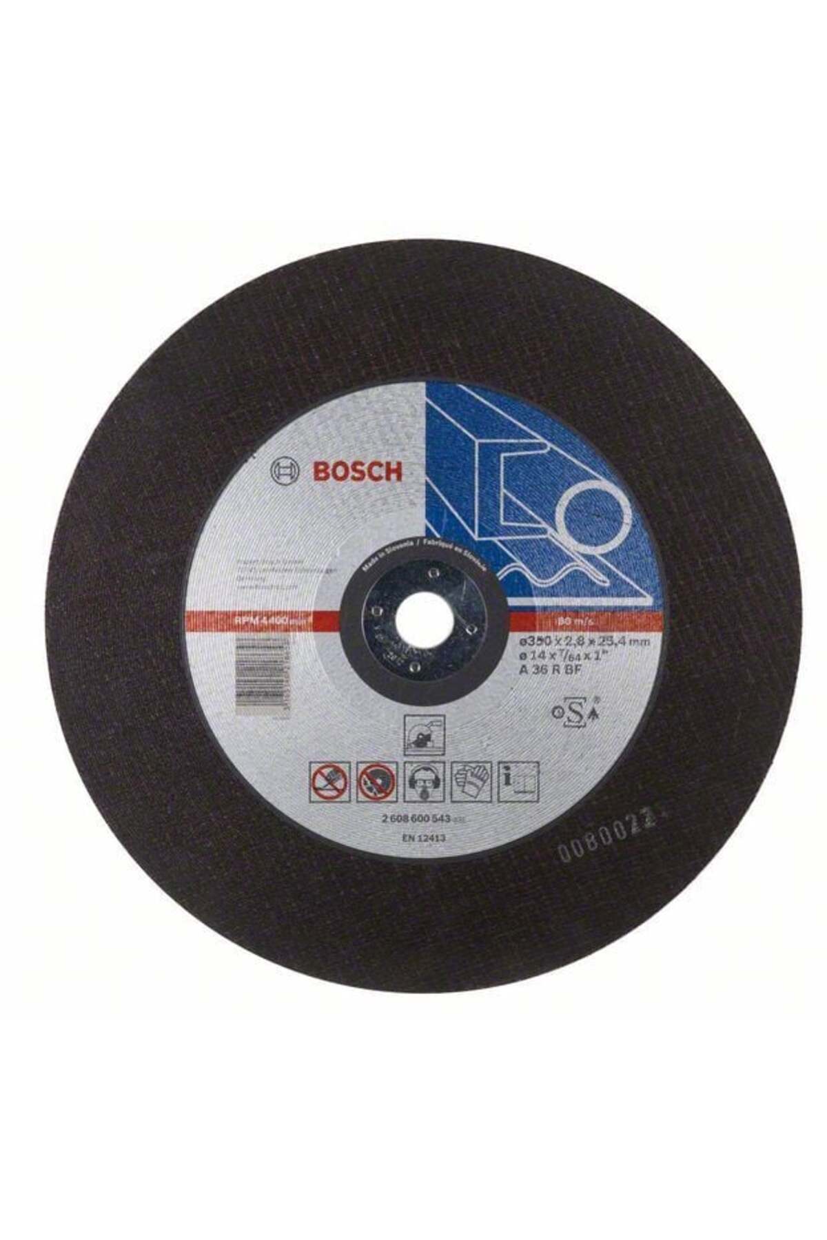 - 355*25,40*3,1 Mm Eko Seri Düz Metal Kesme Diski (Taş) Düz