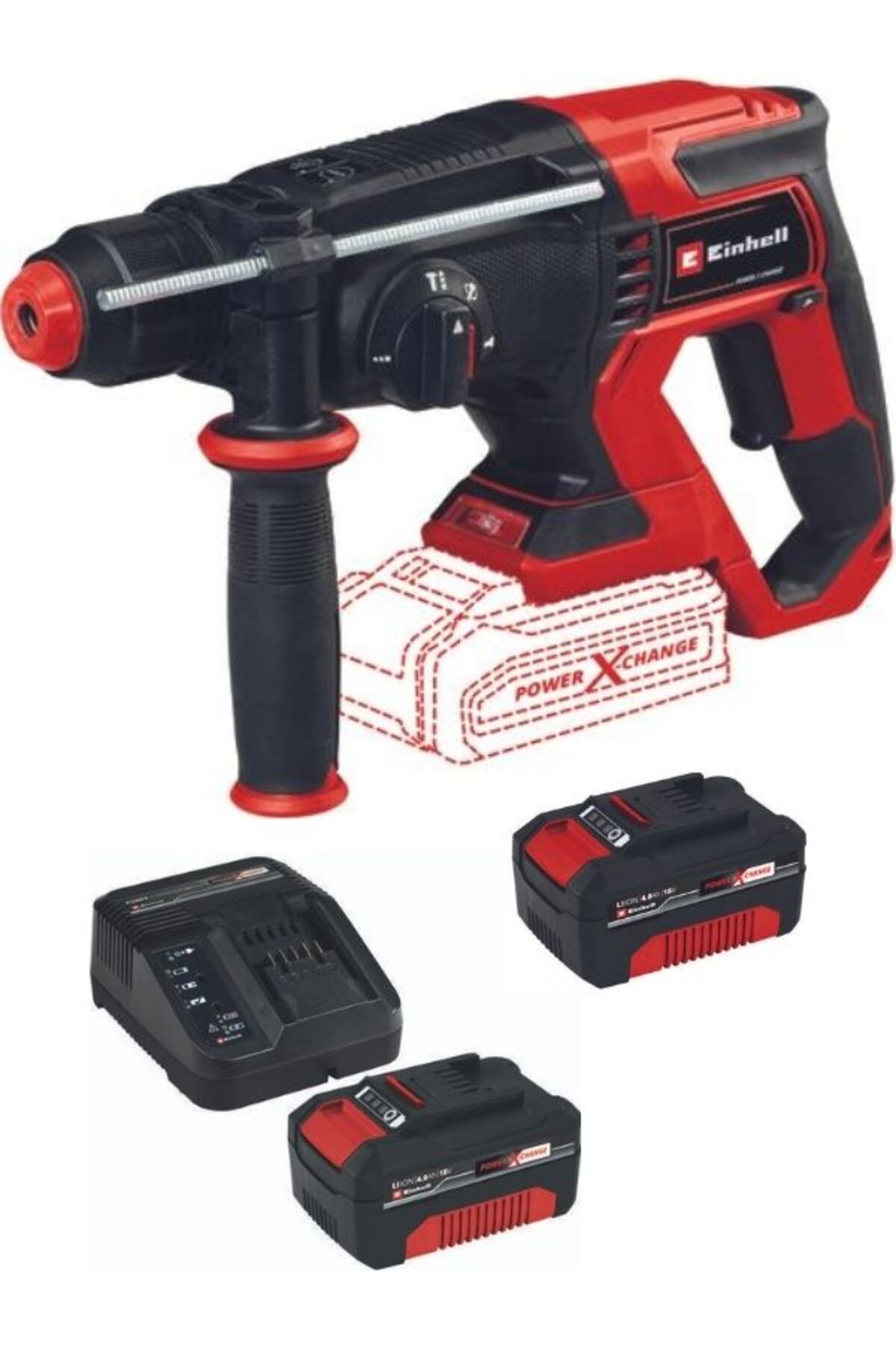EİNHELL TE-HD 18/20 li 2x4.0ah Akülü Çantalı Darbeli Matkap Vidalama
