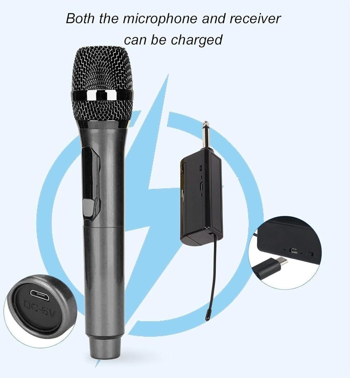 Jrl Wn-03 Kablosuz 1 El Mikrofonu Şarjlı