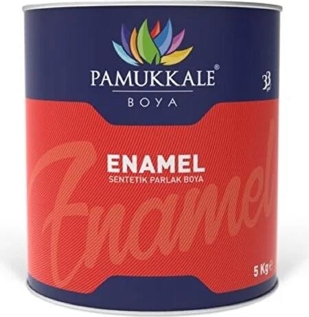 Enamel Sentetik Parlak Boya 5 kg Metalik Gri Ral 9006