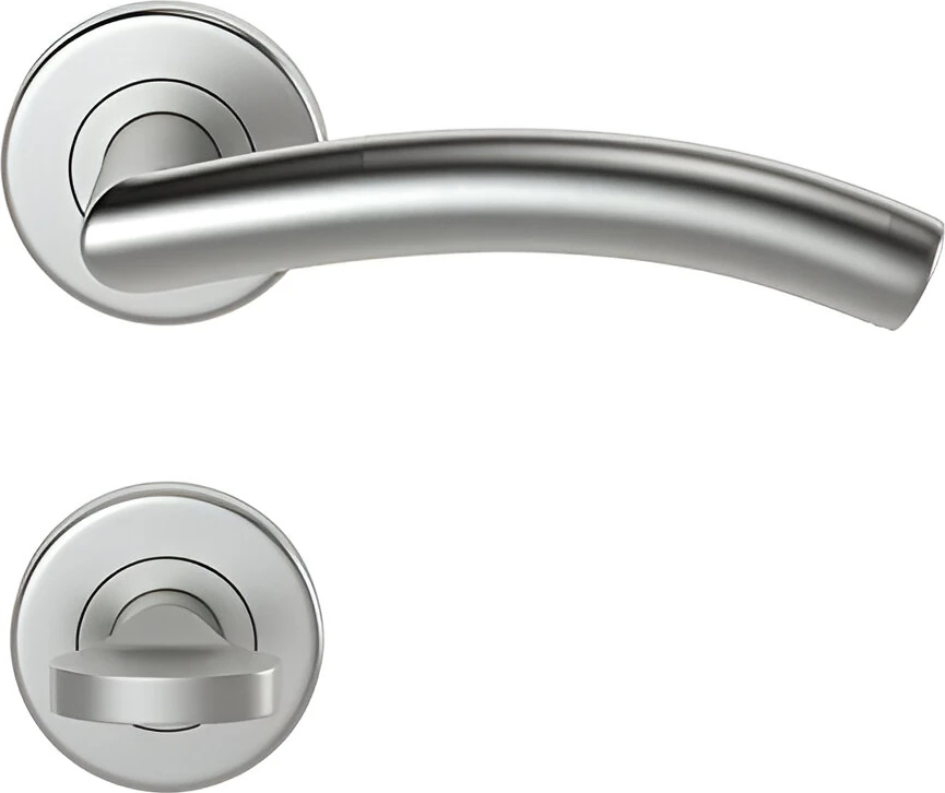 Condi Wc Kapı Kolu – Paslanmaz Çelik, Kolay Montaj, Wc Kapı Kolu 101E Wc (1 Takım-Arka ve Ön)