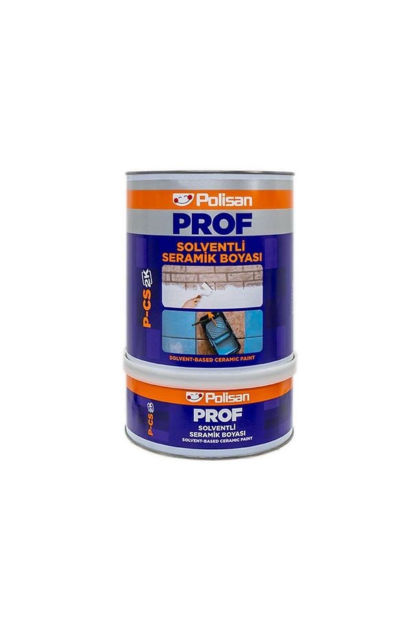 Prof P-CS 2K Solventli Seramik Boyası 3 Kg - Beyaz