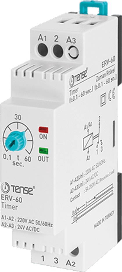 W-Otomat Tip 0.1SN-60SN Zaman Rölesi