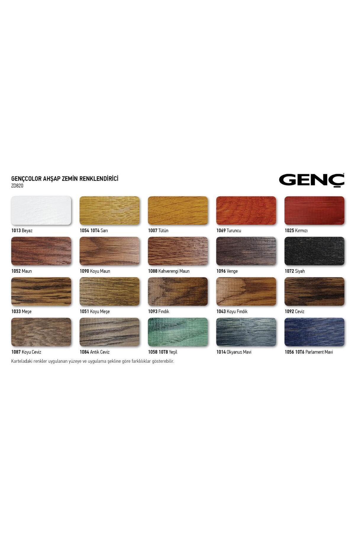 Color Ahşap Zemin Renklendirici 1052 Maun 1 L