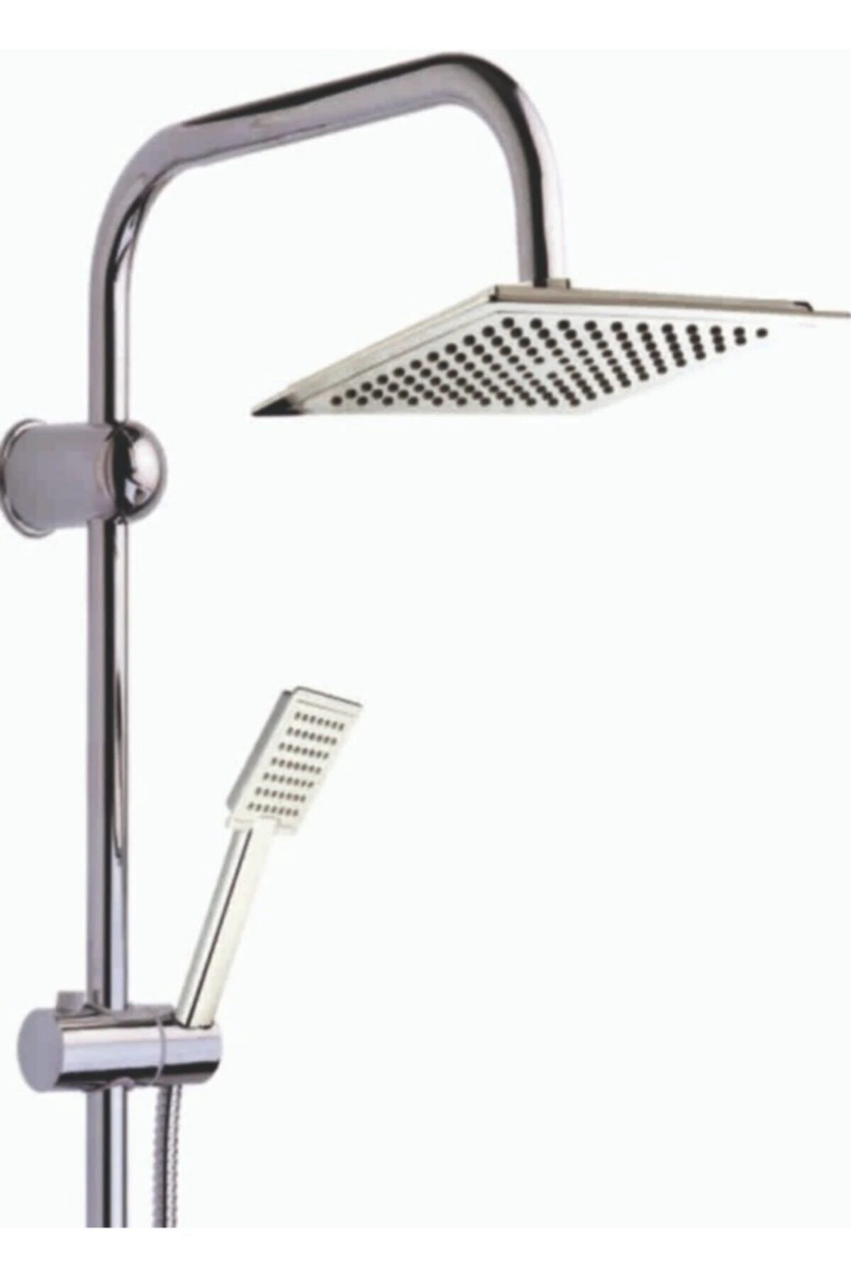 Robot Duş Seti Banyo Duş Seti 1. Kalite Kare (pirinç Yönlendiricili)