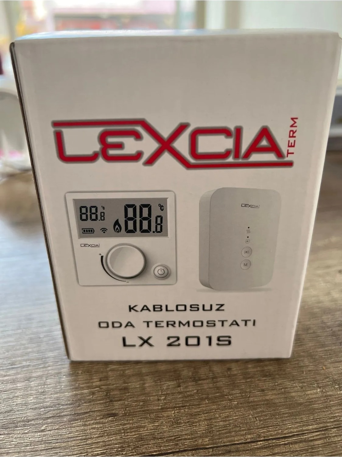 Oda Termostatı Kablosuz Lx 201S