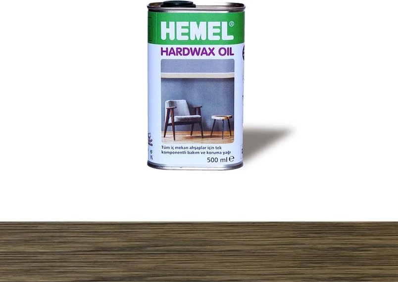 18825 Hardwax Oil 0.5lt Bakım ve Koruma Yağı Castle Brown